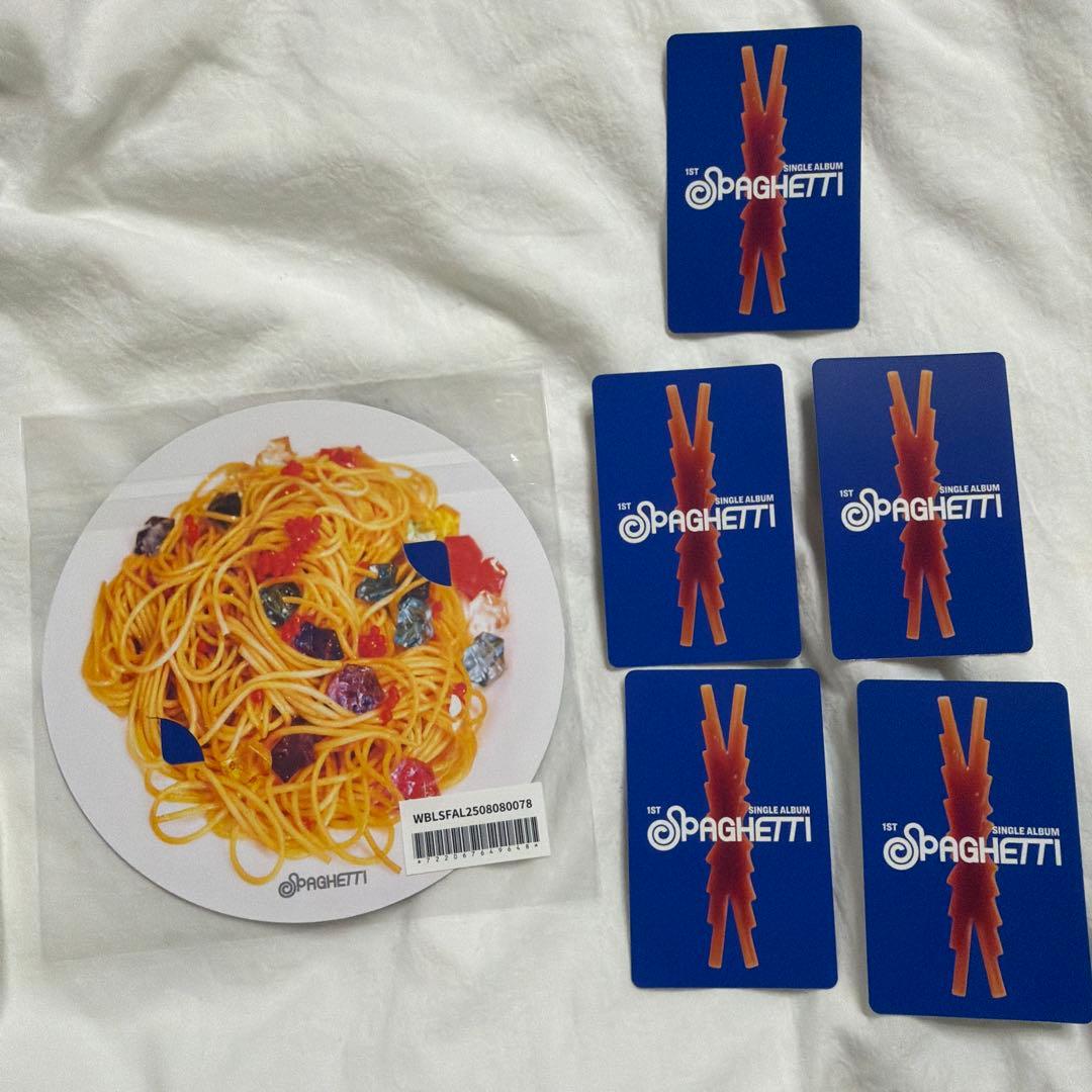 LESSERAFIM SPAGHETTI 特典トレカ - メルカリ