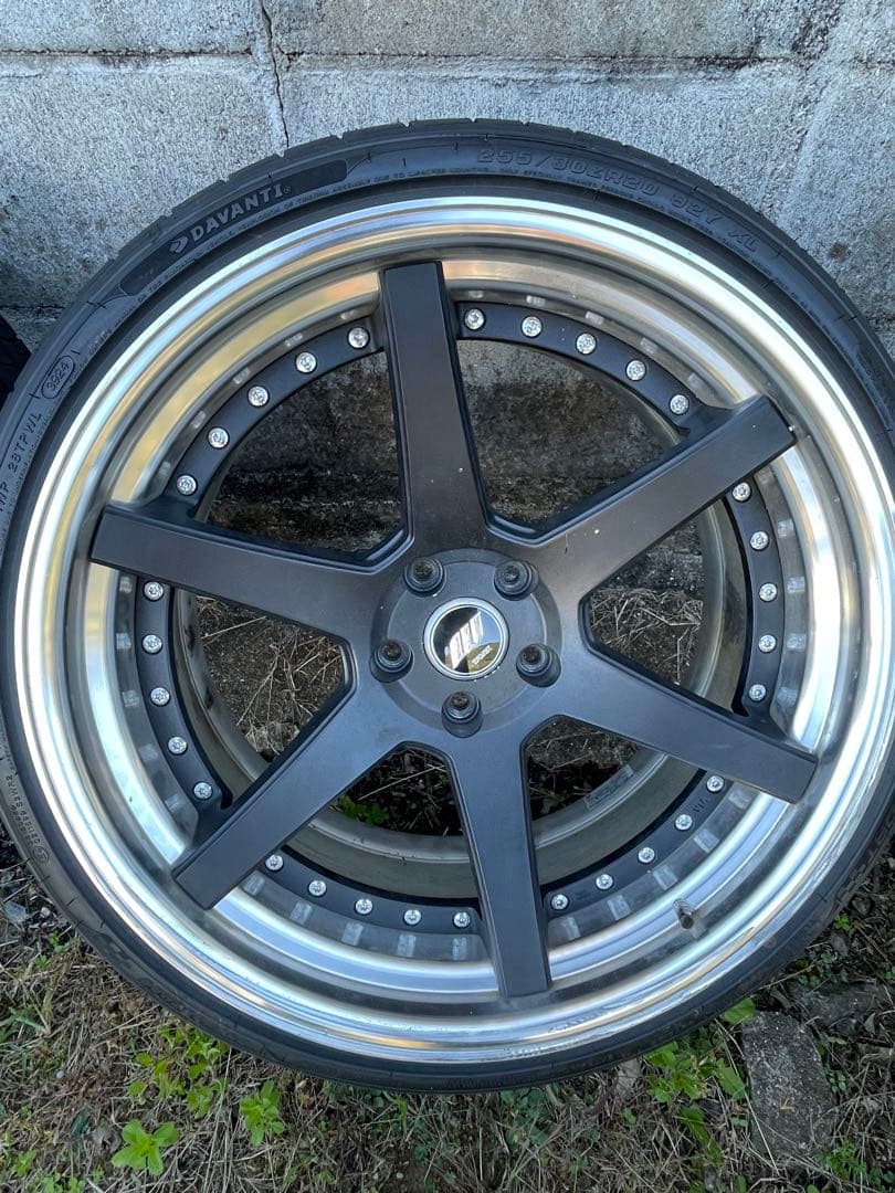 work ジーストst1 20インチ　 マットブラック9.5J 10.5J