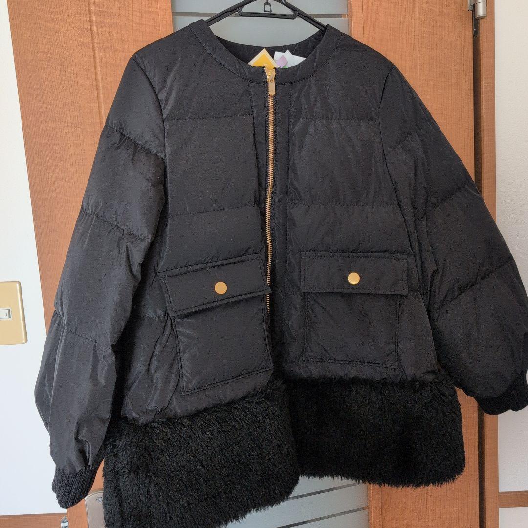 グレースコンチネンタル　ボアコンビダウンジャケット ボアコンビダウンジャケット / GRACE CONTINENTAL | GRACE CONTINENTAL