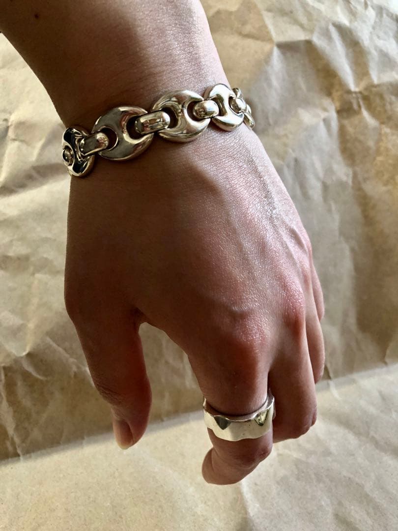 イタリア製 vintage 925 チェーンブレスレット