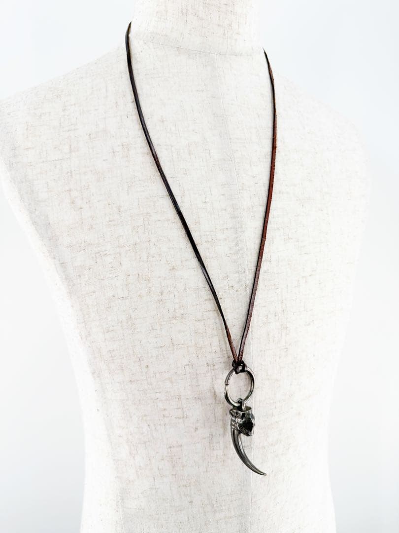 超希少】RUST made in England 牙ネックレス シルバー925