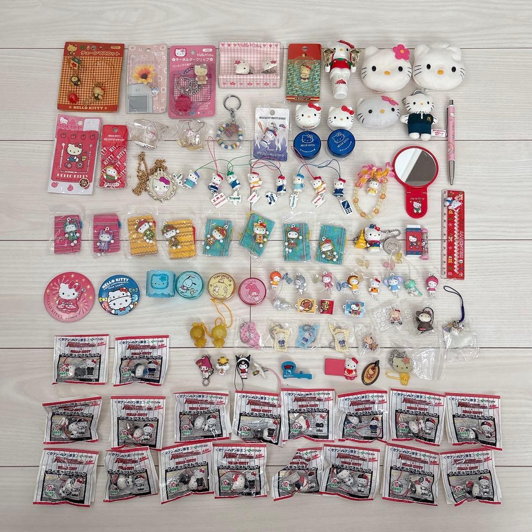 【まとめ売り】ハローキティ♡ストラップセット　平成レトロ ハローキティ まとめ売り ストラップ チャーム 45点 平成レトロ
