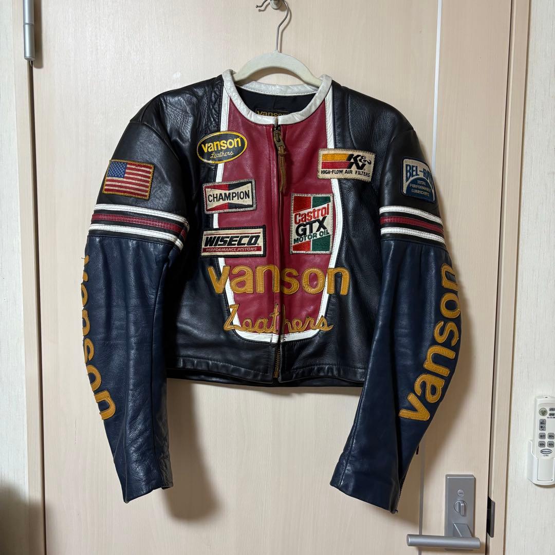 VANSON レザージャケット　ワンスター　サイズ40 ライダース VANSON レザージャケット ワンスター サイズ40 ライダース