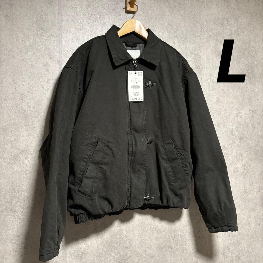 ZARA ザラ クロップドフィットトグルボタンジャケット L - メルカリ