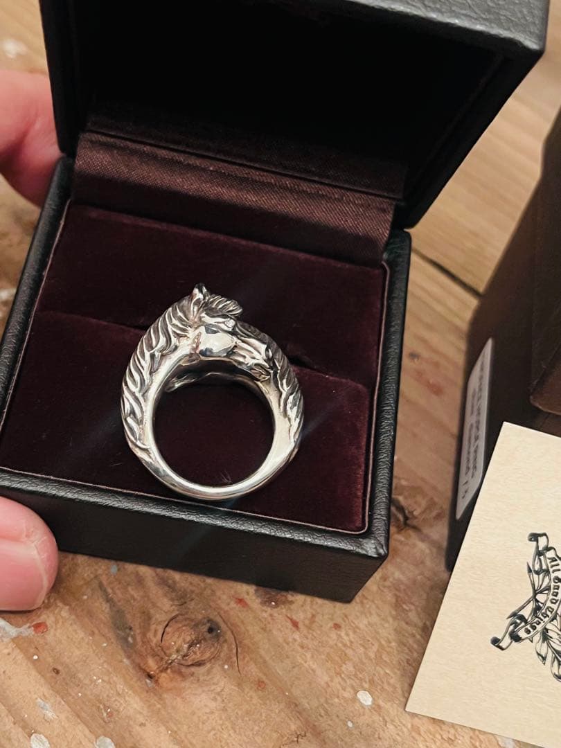 PEANUTS&CO TWOFACE HORSE RING 13号 PEANUTS＆CO ピーナッツカンパニー PEANUTS&CO. TWO FACE HORSE RING