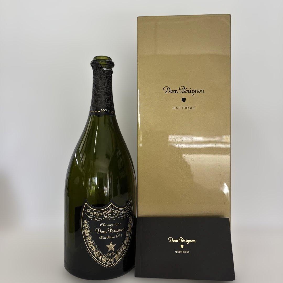 ドン・ペリニョン シャンパン 1971 箱と空き瓶 - メルカリ