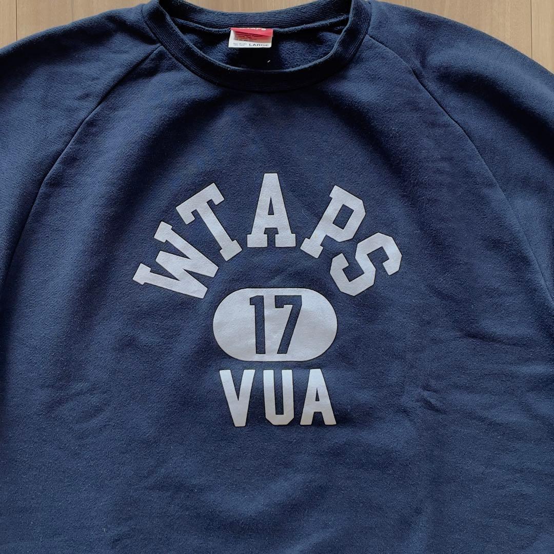 WTAPS 17 VUA SCREEN NAVY LARGE スウェット 紺 - メルカリ