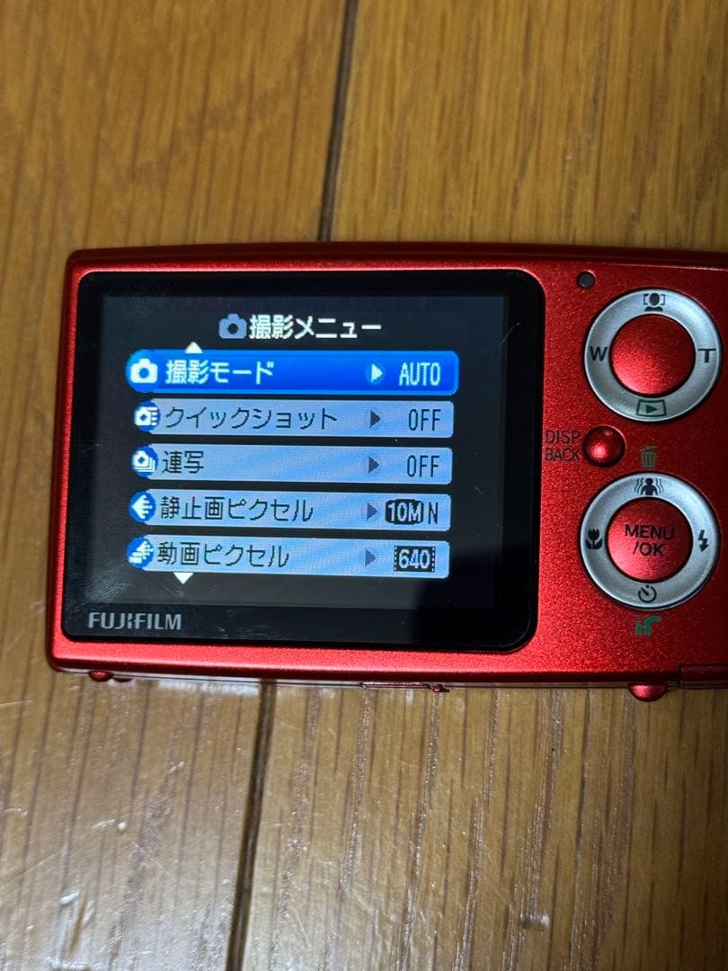 Fujifilm FinePix Z20fd レッド 1GBメモリー付き - メルカリ