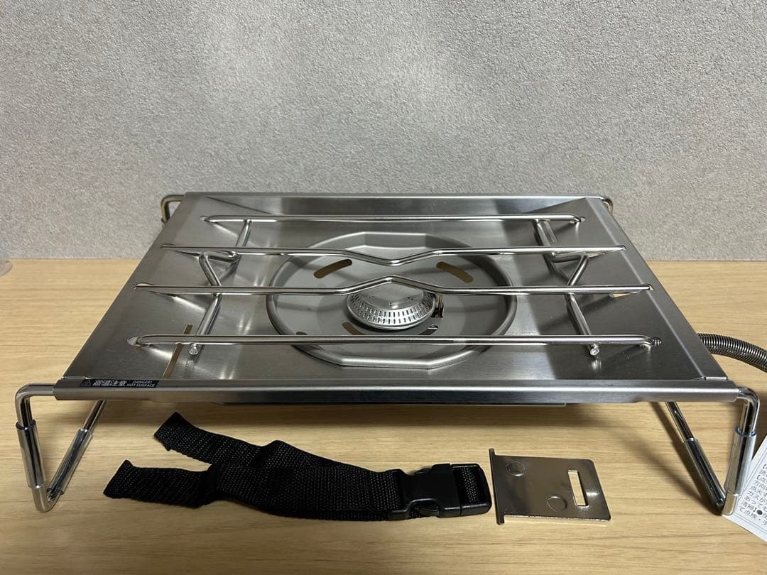 スノーピーク フラットバーナー GS-450R 収納ケース付き - メルカリ
