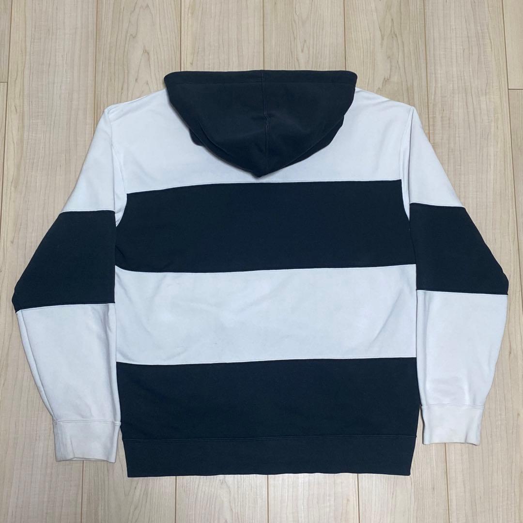 希少】19ss Supreme Nike ストライプ パーカー フーディー - メルカリ