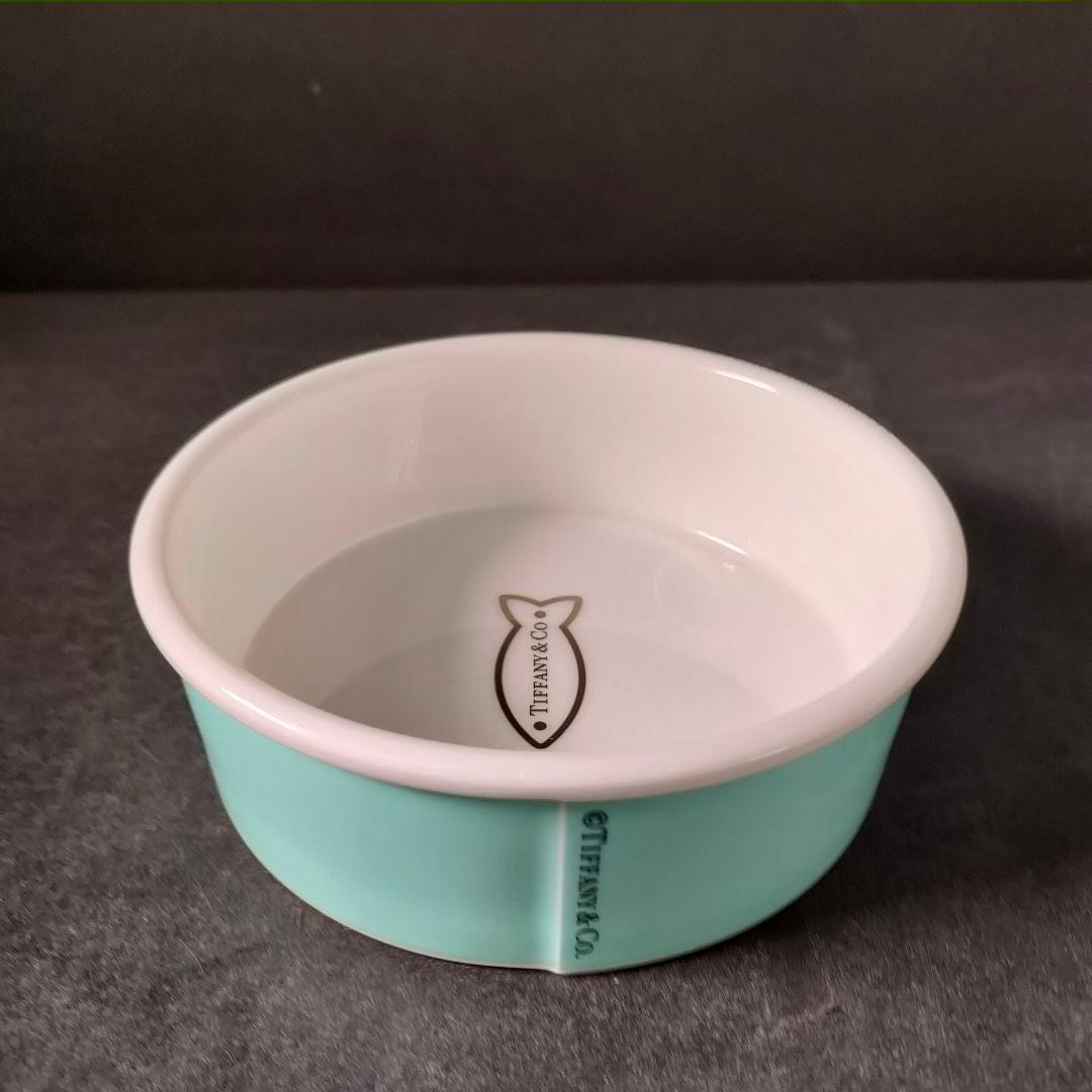 C3-9/Tiffany&Co./ティファニーキャットボール/フードボウル/猫用