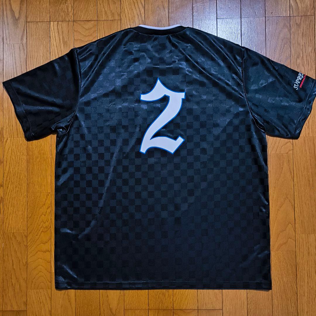 supreme umbro soccer jersey ゲームシャツ - メルカリ