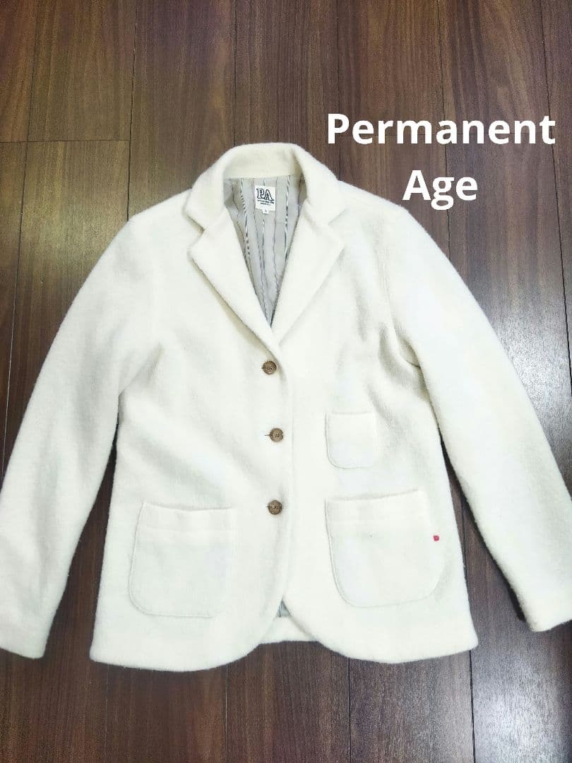 希少♪パーマネントエイジ ニットジャケット 2 希少♪パーマネントエイジ ニットジャケット 2 ニットジャケット