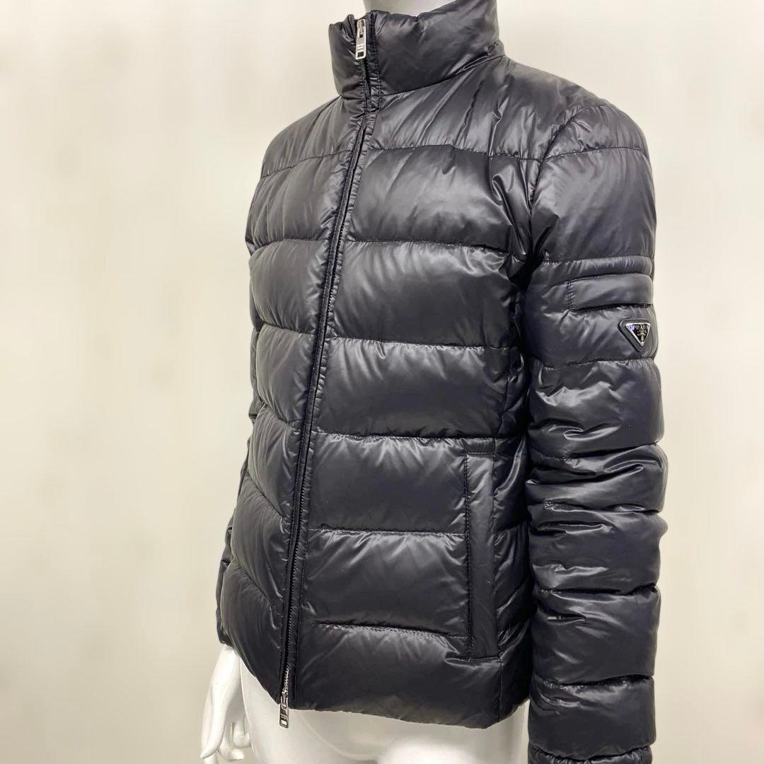 PRADA プラダ 29W149 ダウンジャケット ブラック 三角ロゴ 正規品