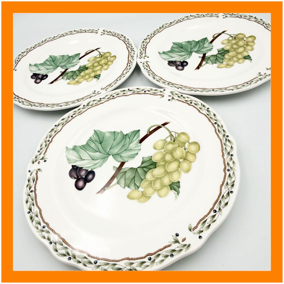 未使用品 ノリタケ ロイヤルオーチャード 中皿 葡萄柄 ぶどう お皿