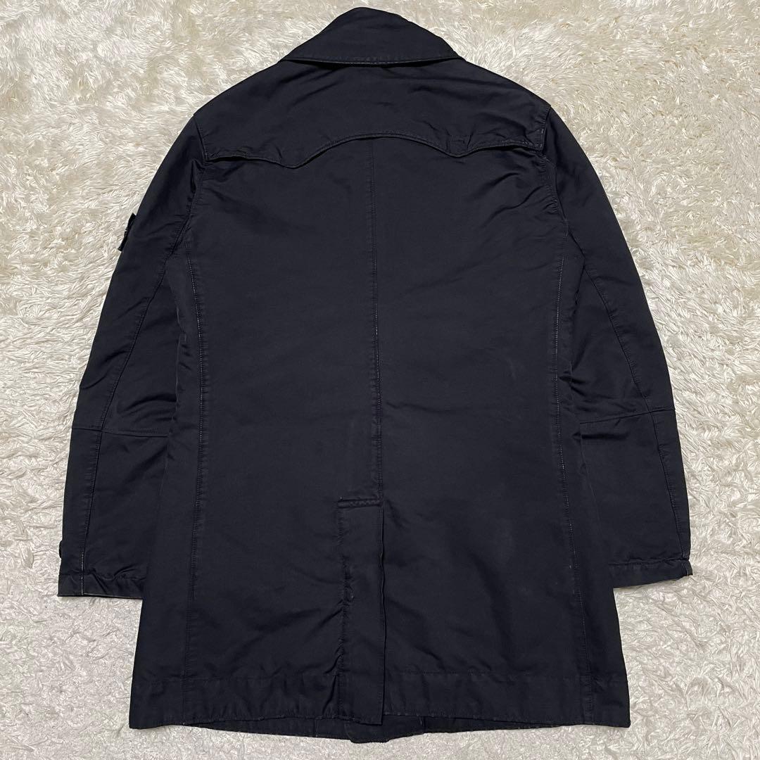 STONE ISLAND David-TC トレンチコート BLACK Sサイズ - メルカリ