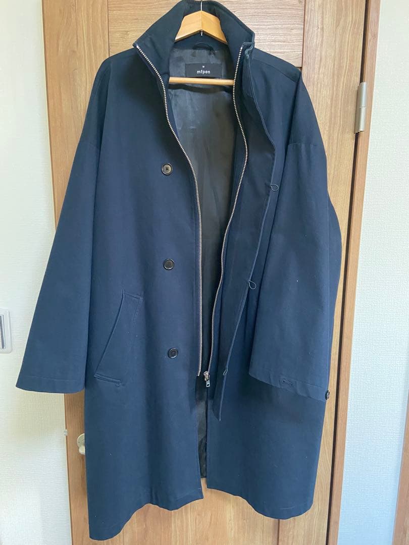希少 mfpen ジョンストンコート 21AW 極美品 オーバーサイズ M