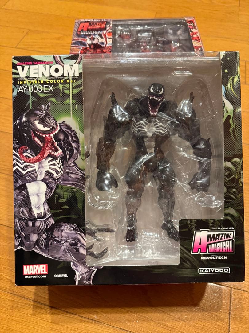 アメコミ KAIYODO AMAZING YAMAGUCHI VENOM AY-003EX Amazing Yamaguchi Venom 003EX Limited Invisible color ver Kaiyodo