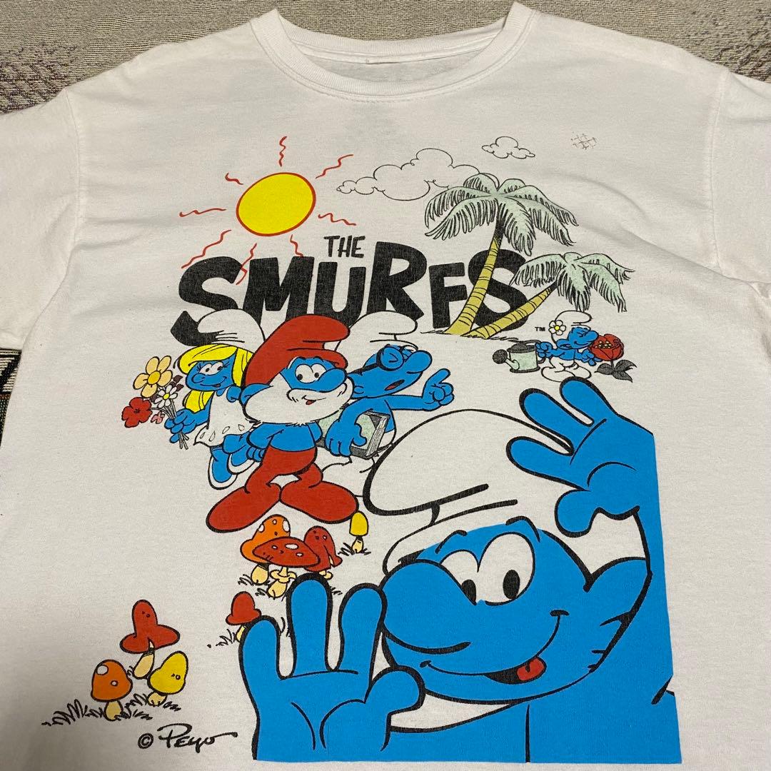 00s the smurfs スマーフ tシャツ - メルカリ