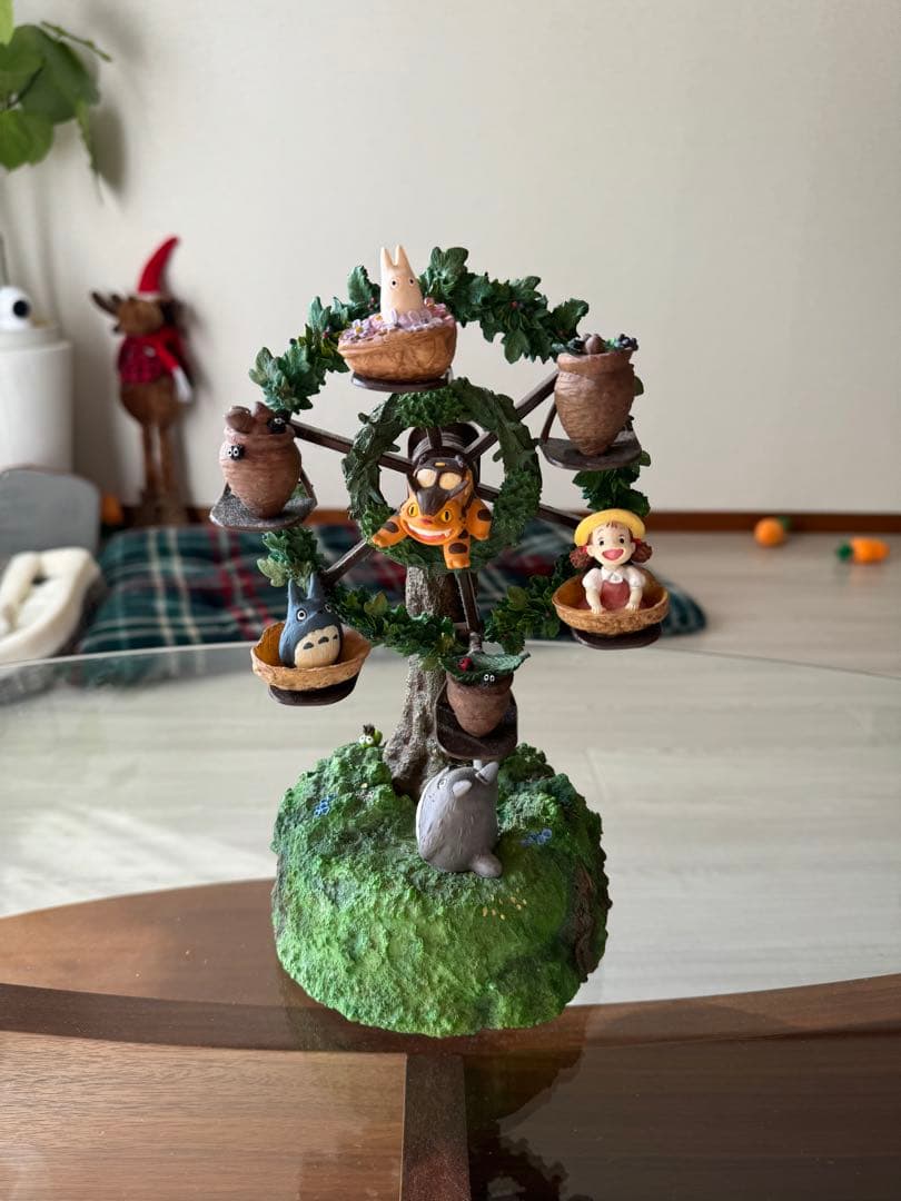 ガンガン最安　初期　となりのトトロ　森の観覧車　森のゆうえんち　オルゴール ベネリック となりのトトロ 森の観覧車 オルゴール フィギュア