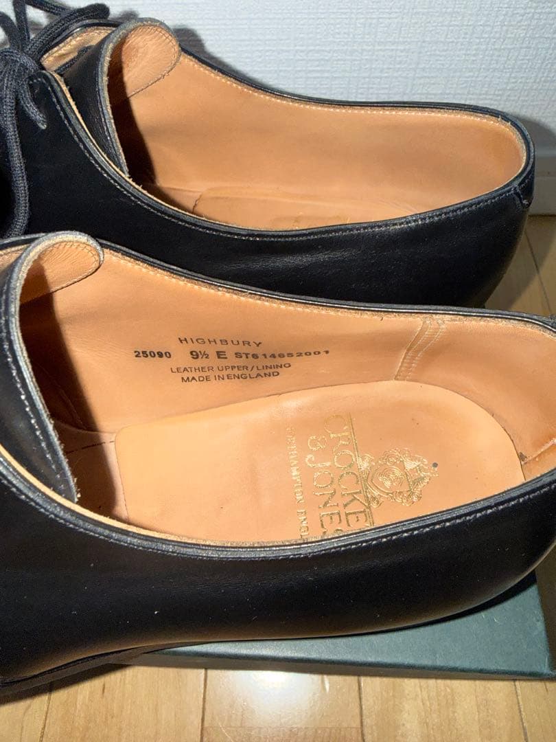 CROCKETT & JONES Highbury 9.5E シティソール