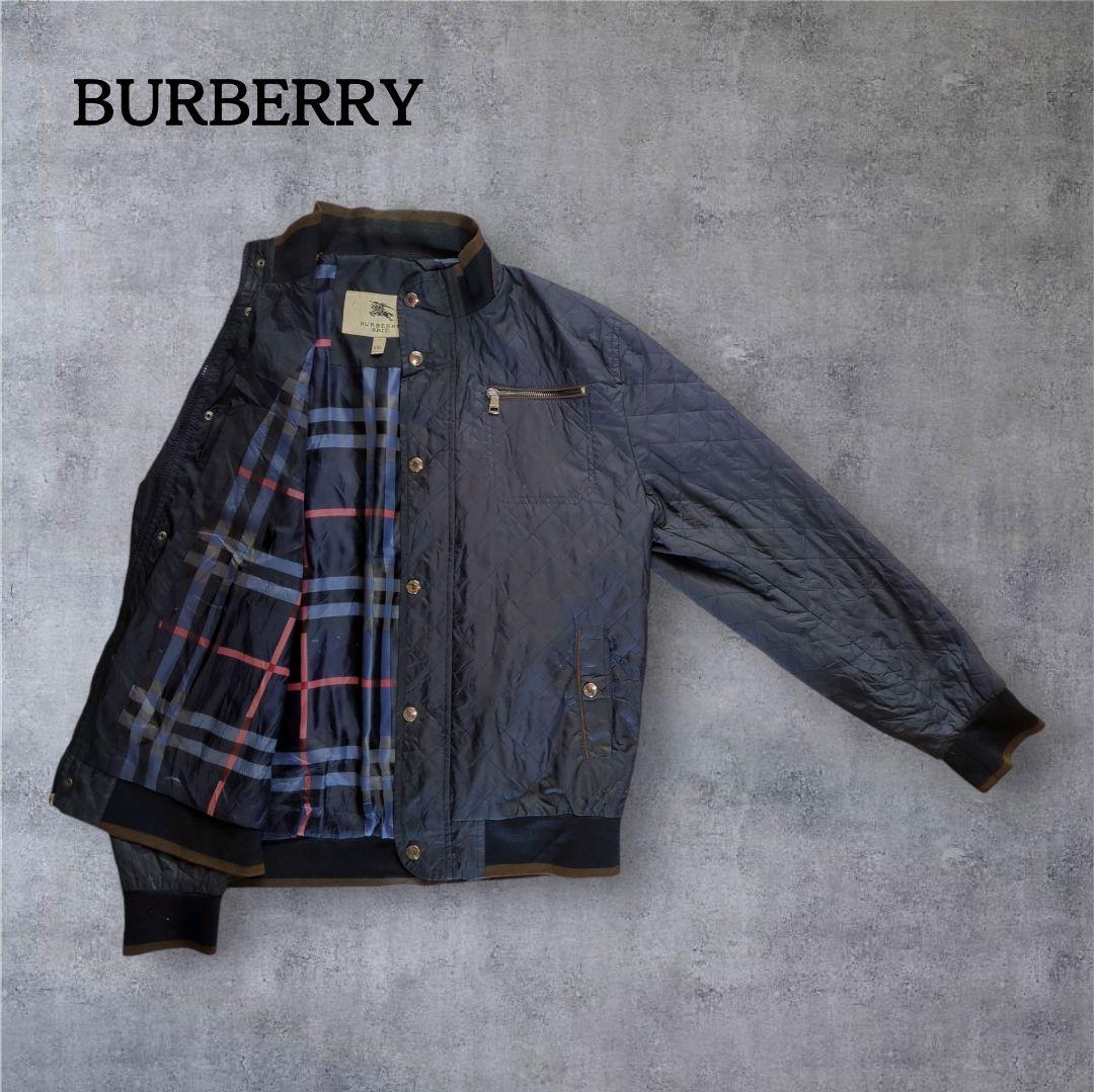 BURBERRY BRIT キルティングジャケット ナイロンJKT チェック BURBERRY（バーバリー） ジャケット メンズ アウター チェック