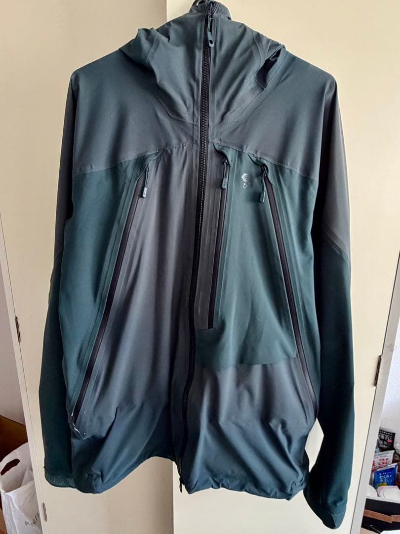 マウンテンハードウェア ダークグリーンスキージャケット MENS Ｓサイズ Mountain Hardwear Sky Ridge Gore-Tex Jacket Men's