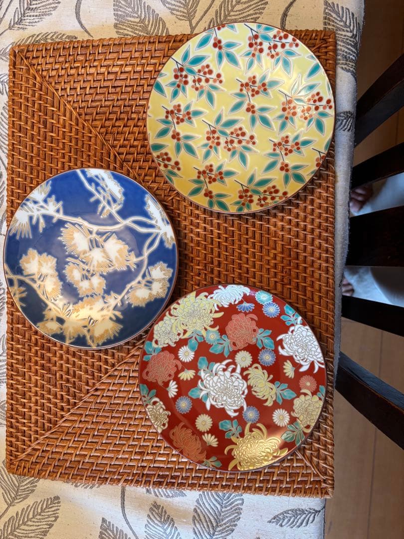 タキマキ　九谷焼　中皿3枚 中皿3枚セット 九谷焼】 – TKMK