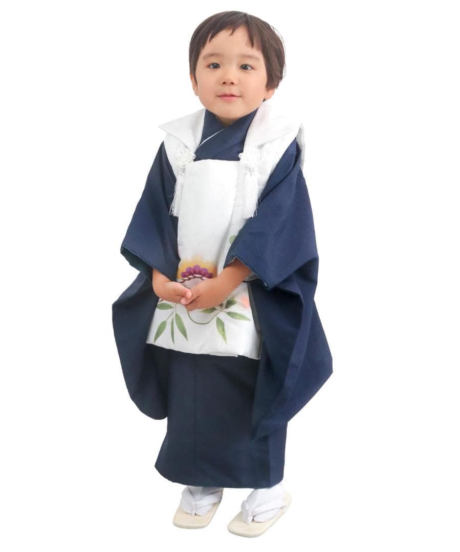 KYOETSU 七五三　3歳　着物 男の子 被布セット　8点 KYOETSU（京越） 【豪華安心8点フルセット】七五三 着物 3歳 男の子