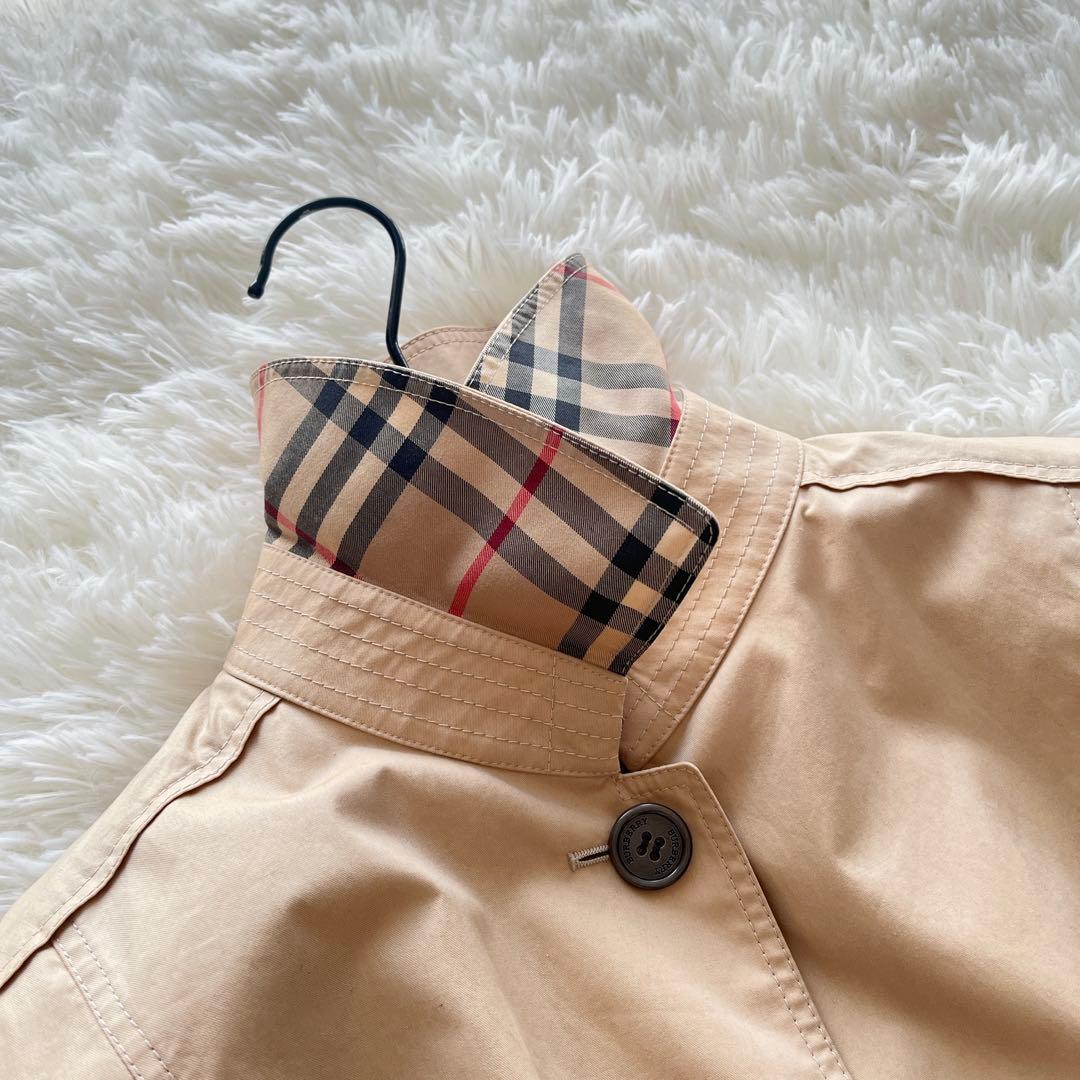 超希少‼️ 大きいサイズ 美品 バーバリー 撥水加工ハーフコート ノバ
