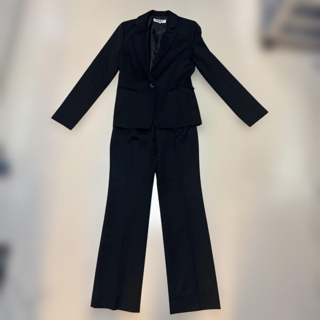 natural beauty basic ビジネススーツ 2点セット 黒 - メルカリ
