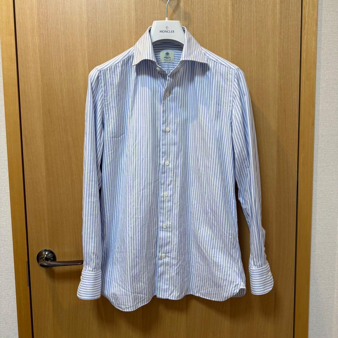 【三越購入】(着用2〜3回)ルイジ・ボレッリ(LUIGI BORRELLI)38 三越購入】(着用2〜3回)ルイジ・ボレッリ(LUIGI BORRELLI)38 - メルカリ