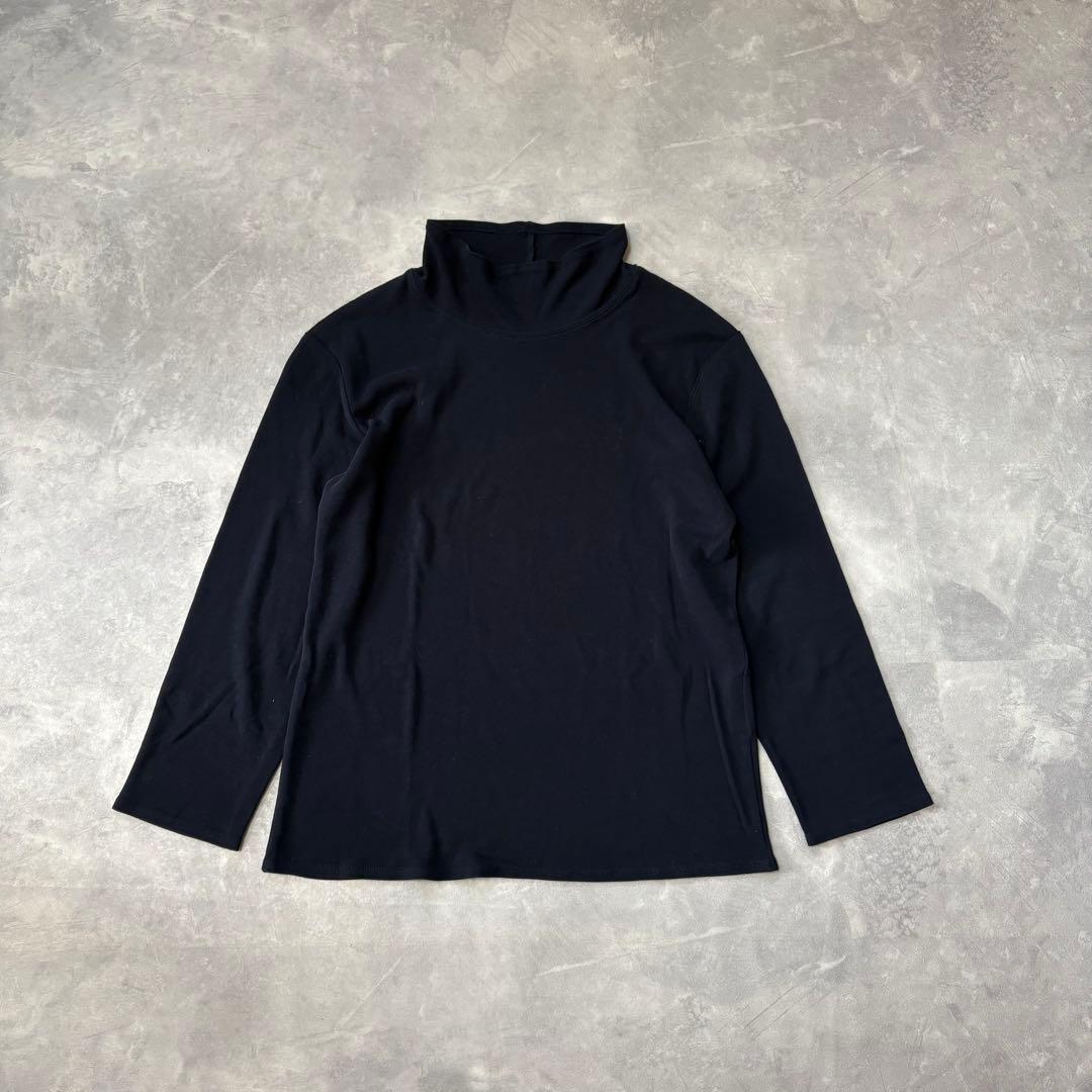 ヨーガンレール 7分袖 カットソー 伸縮性 ハイネック コットン - メルカリ