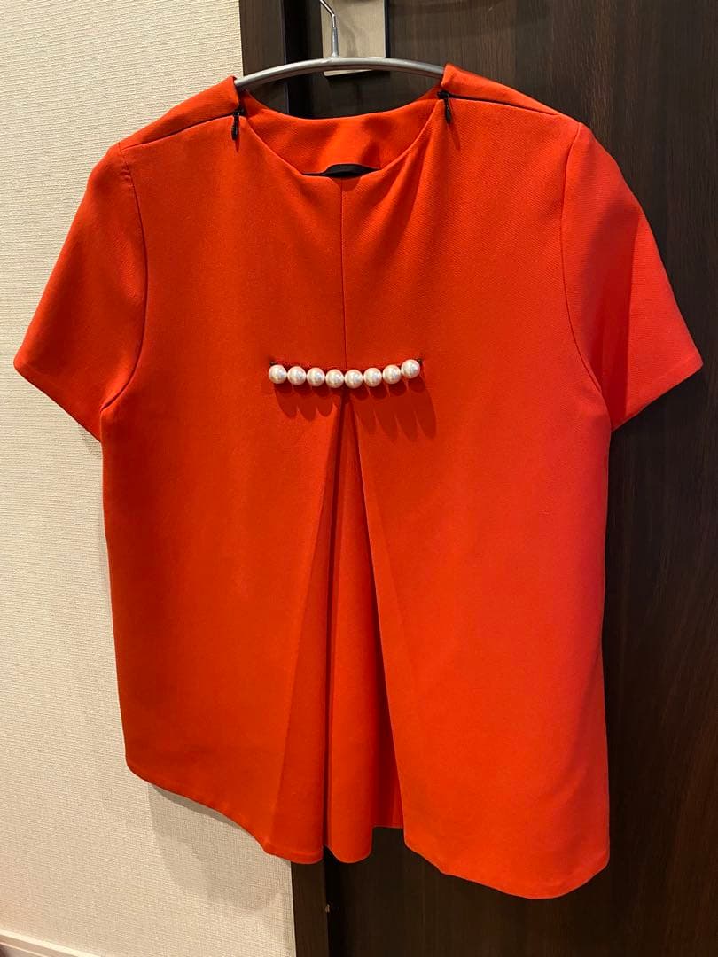 YOKO CHAN 半袖レッドトップス