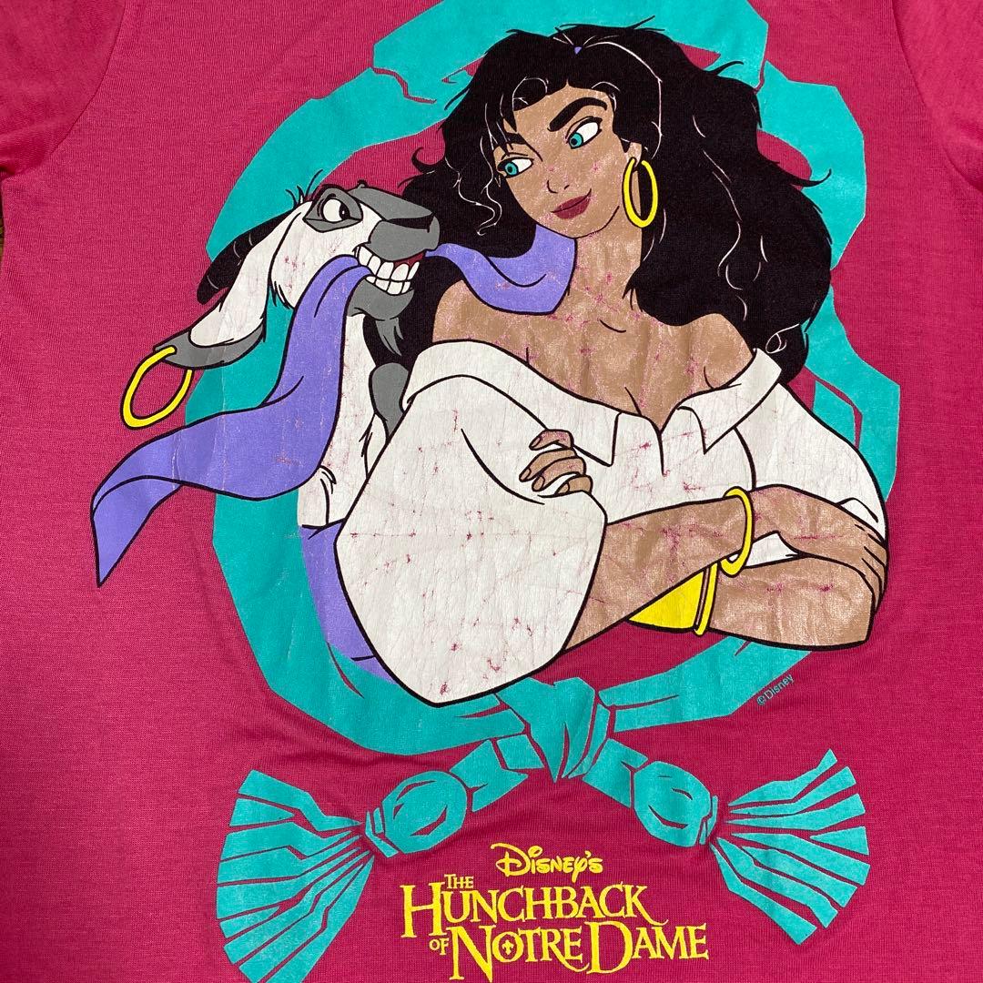 入手困難】『Disney』×ノートルダムの鐘 エスメラルダ tシャツ 体感S