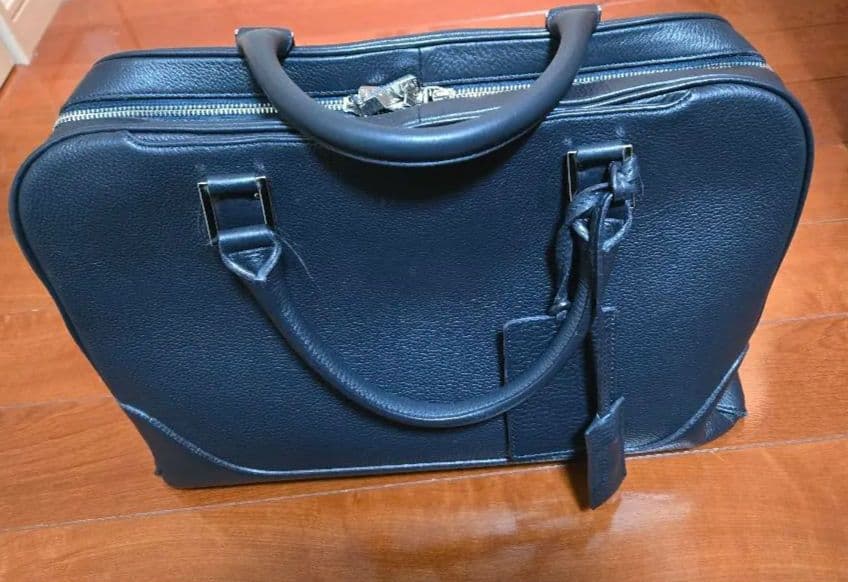 PELLE MORBIDA Maiden Voyage ネイビー ビジネスバッグ PELLE MORBIDA（ペッレ モルビダ） 3年保証＋ケアセット付 Maiden