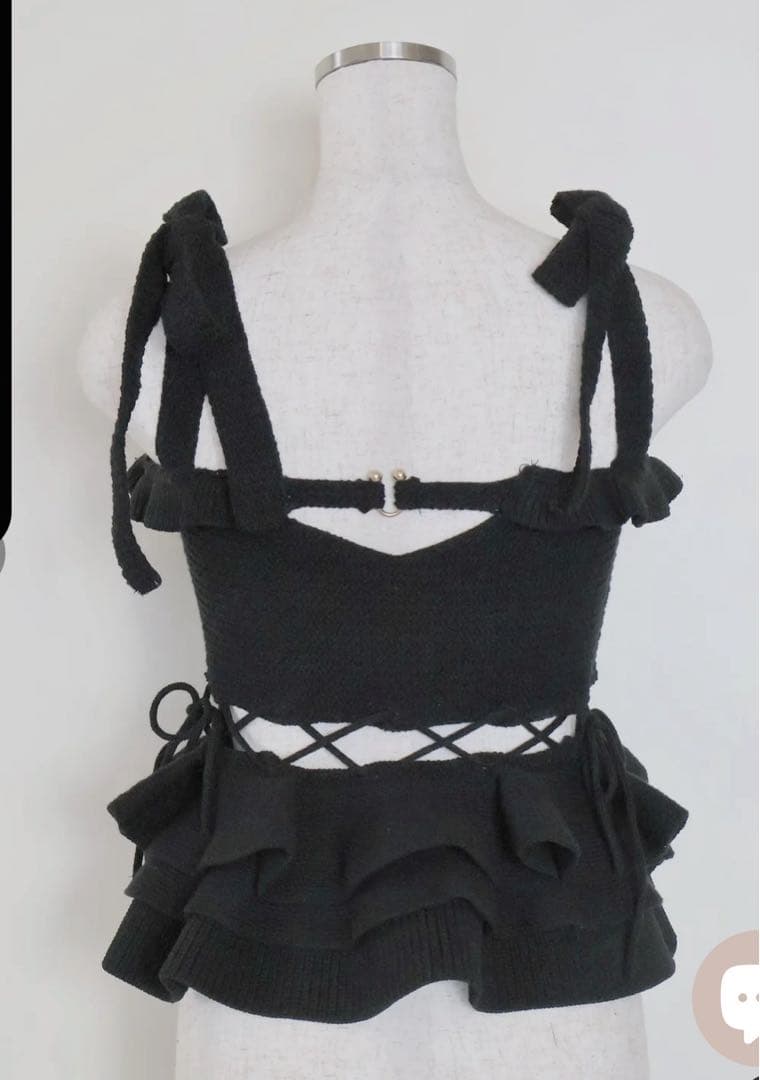 限定値下げ RANDY 完売タグ付き未使用 2wayストリングコアニット