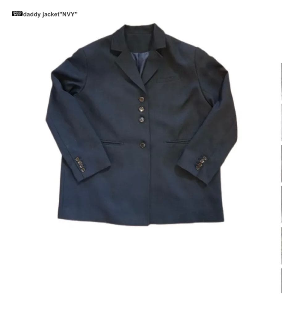 epa daddy jacket\"NVY\" ネイビー テーラードジャケット 楽天市場】テーラード ベロアタッチ テーラードジャケット 2XL