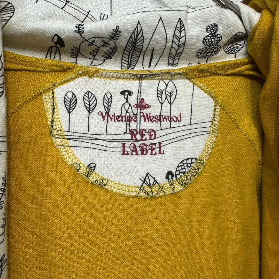 希少 ヴィヴィアンウエストウッド レッドレーベル 上質 変形 ジップ