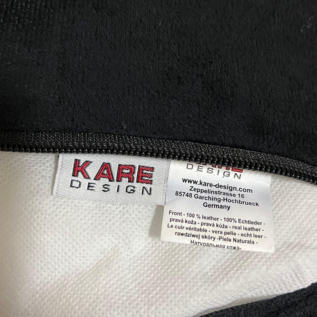 廃盤 KARE Cushion Abstract Lady Face 40×40 こちらカレのクッション