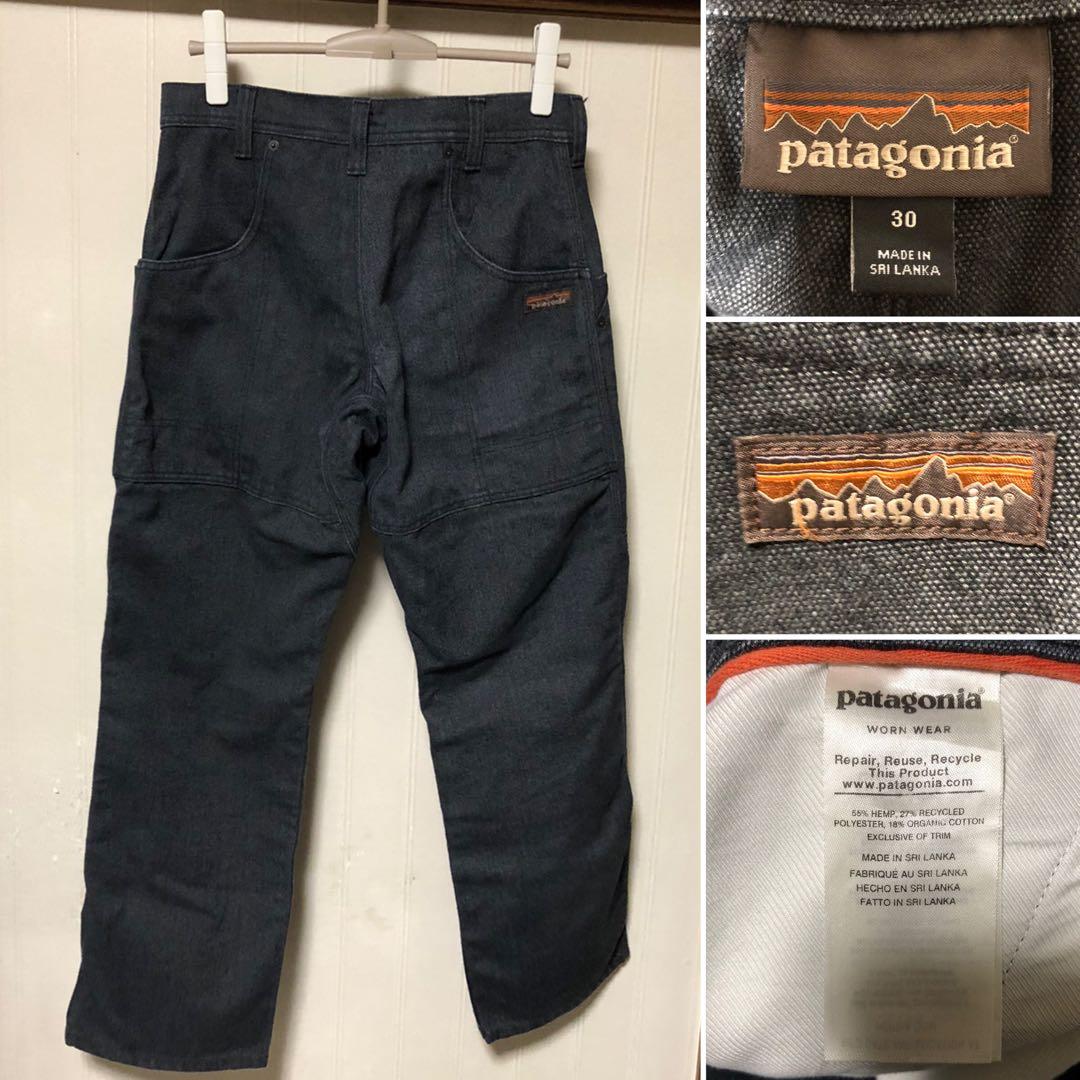 パタゴニア アイアンフォージ ヘンプキャンバス ダブルニー パンツ W30