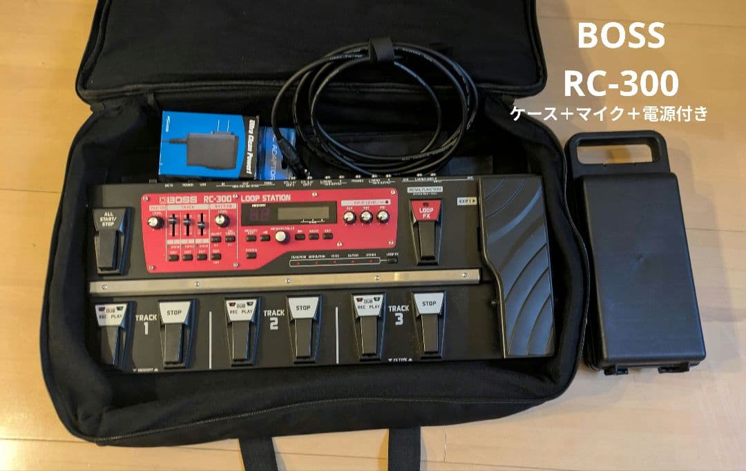 BOSS RC-300 ループステーション + ケース＋マイクセット BOSS RC-300 Loop Station ループステーション ボス RC300 | 島村楽器