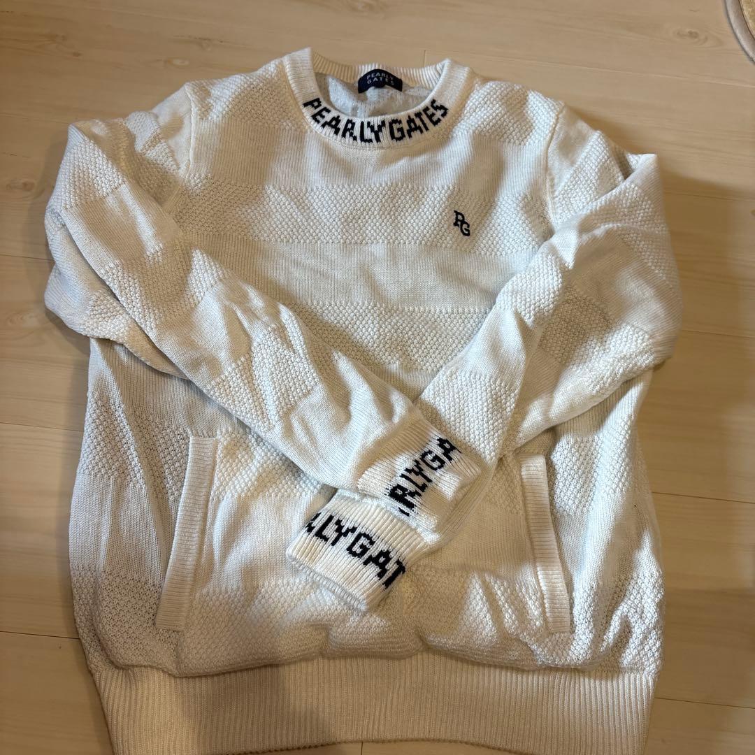 こ*う様 PEARLY GATES ホワイトニットセーター　セット こ*う様 PEARLY GATES ホワイトニットセーター セット PEARLY GATES