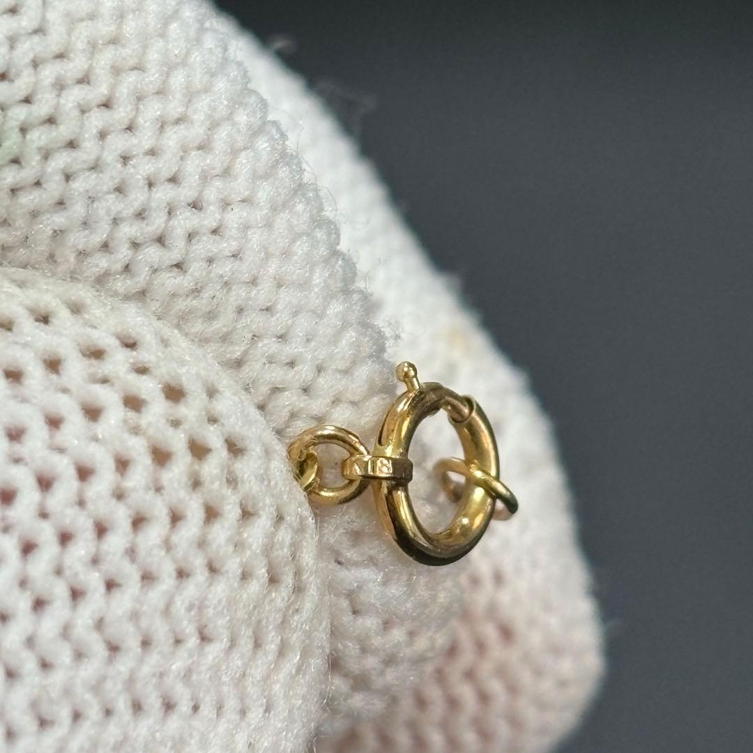 K18 ミッキー&ミニー ネックレス ダイヤ 18金 2.2g