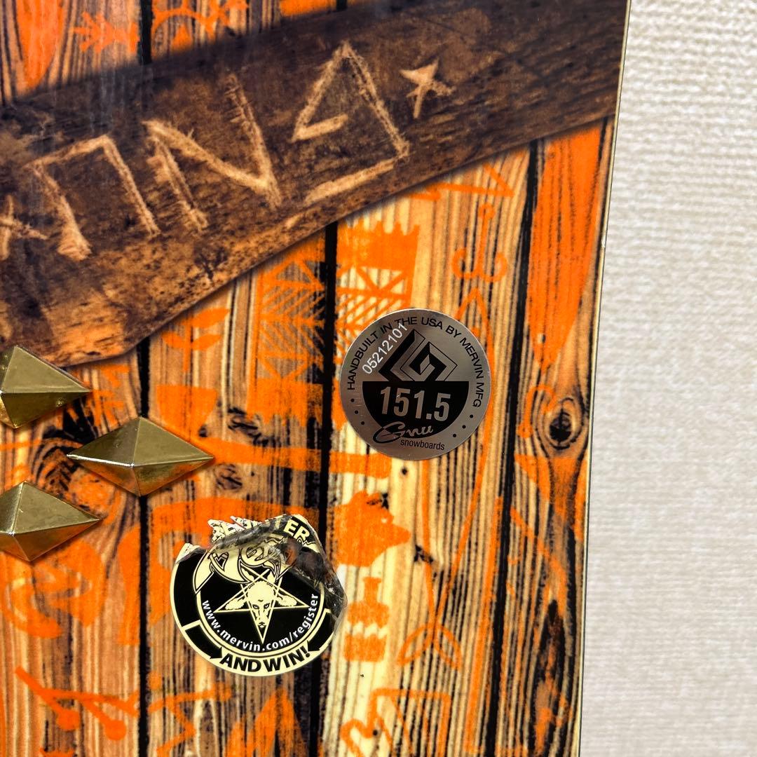 価格交渉可⭐︎GNU スノーボード 151.5cm