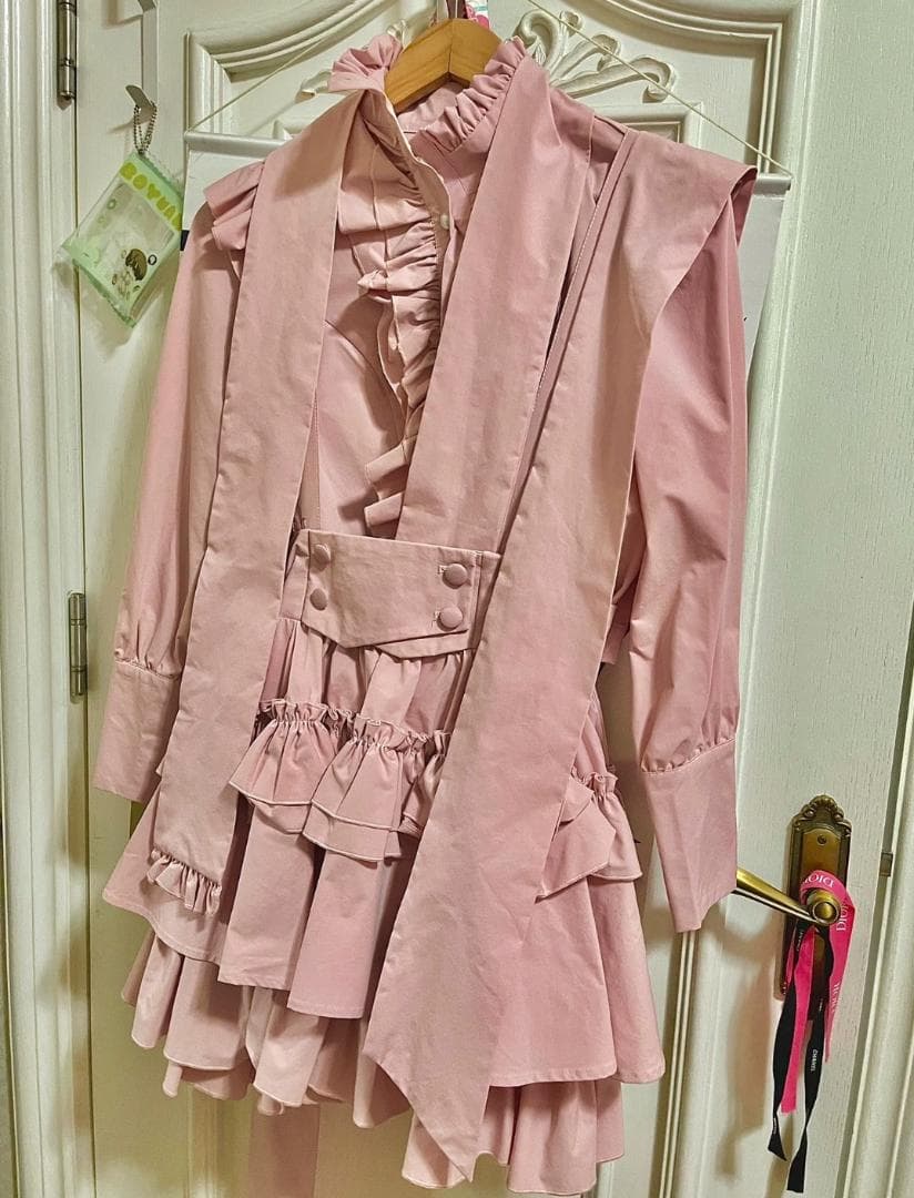 CATCOCOONクラシカルドール 長袖 セットアップ ピンク - メルカリ