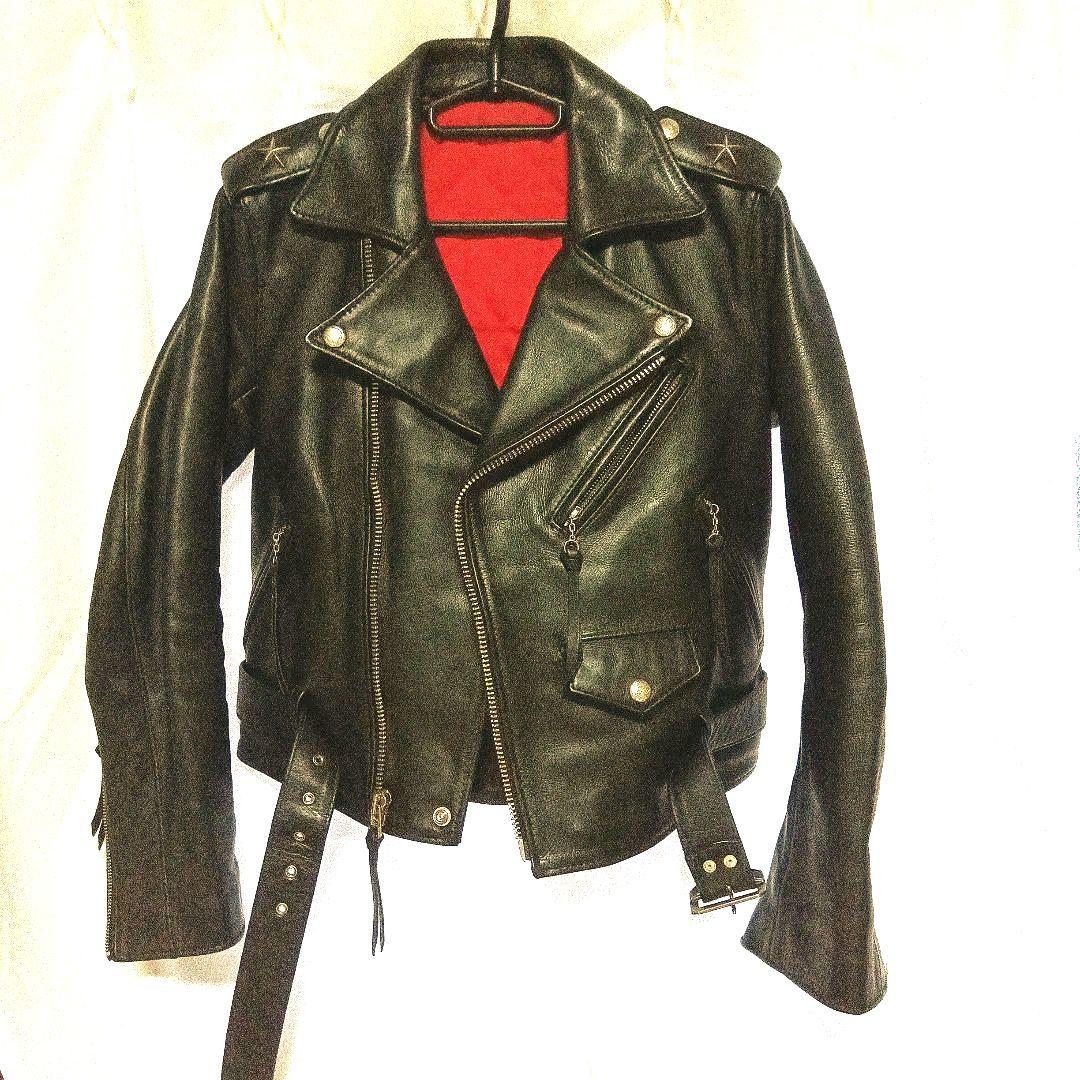 レッドムーンのワンスタータブルライダースジャケット。ワンスター、バックル純銀。 楽天市場】Schott ONESTAR RIDERS TALL ショット ダブルライダース