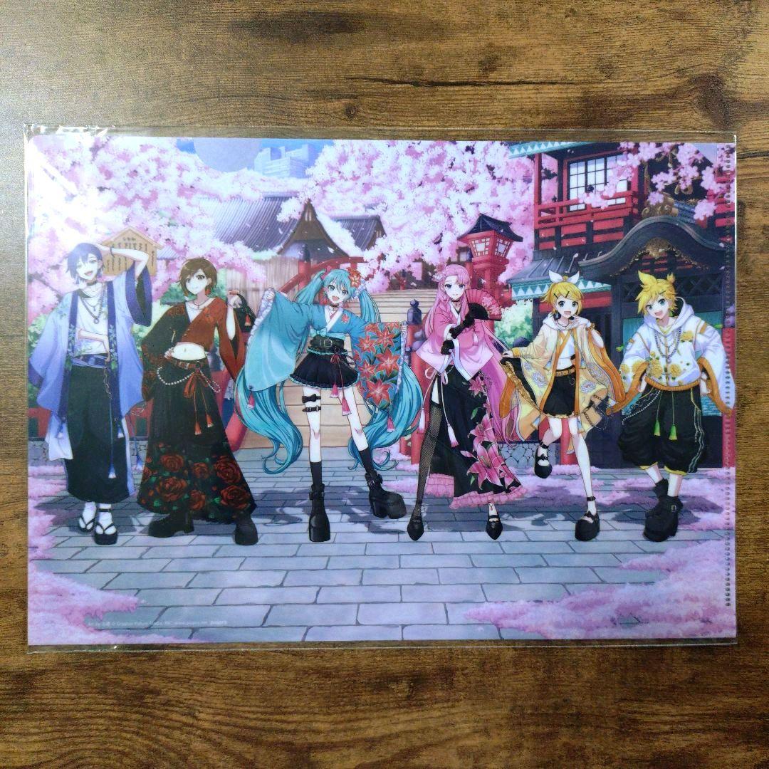 初音ミク 鏡音リン 鏡音レン クリアファイル 巡音ルカ MEIKO KAITO