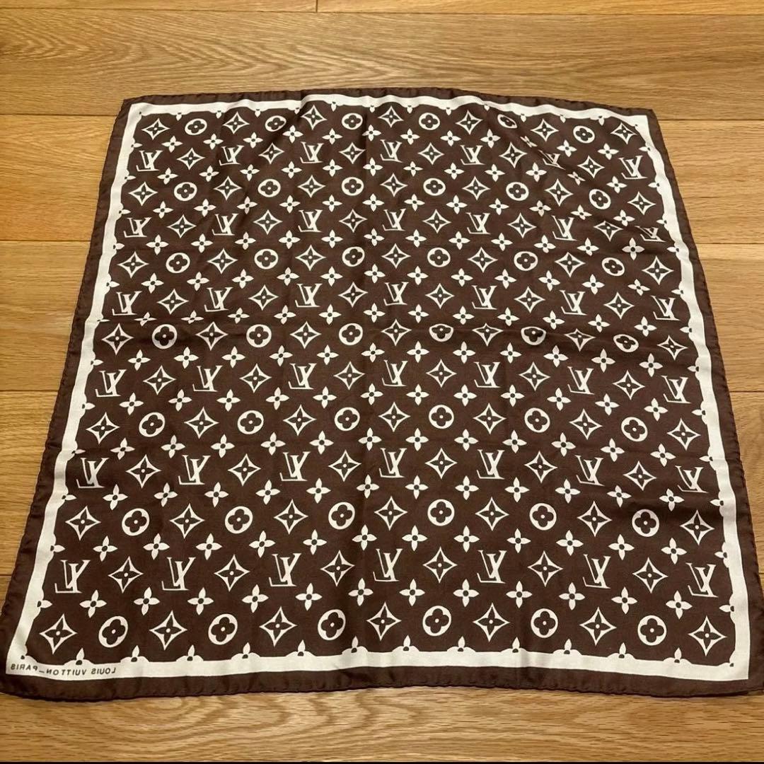 LOUIS VUITTON ルイヴィトン スカーフ モノグラム 正規品 送料無料