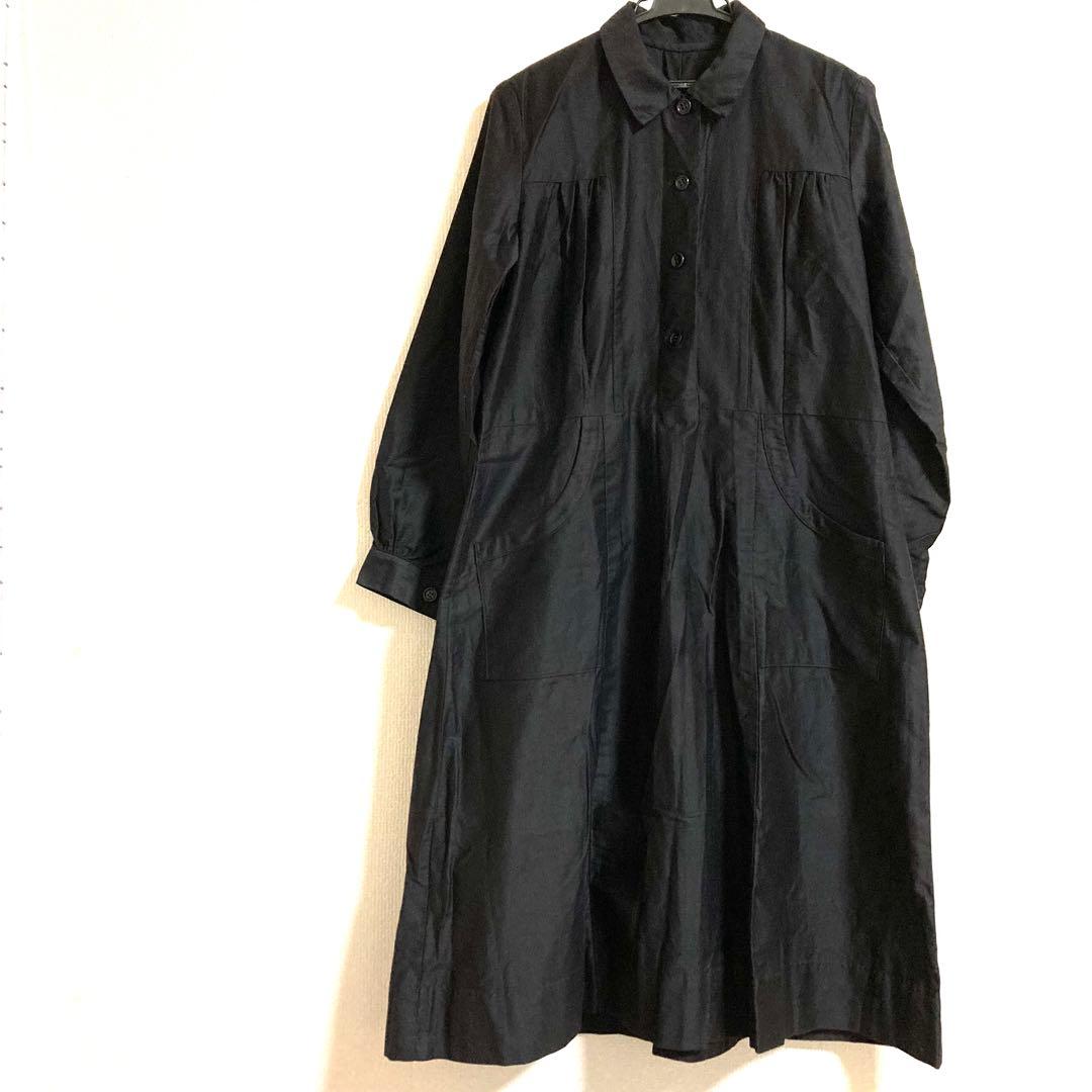 30〜40'sフランスヴィンテージ ブラックワークドレス フレンチ